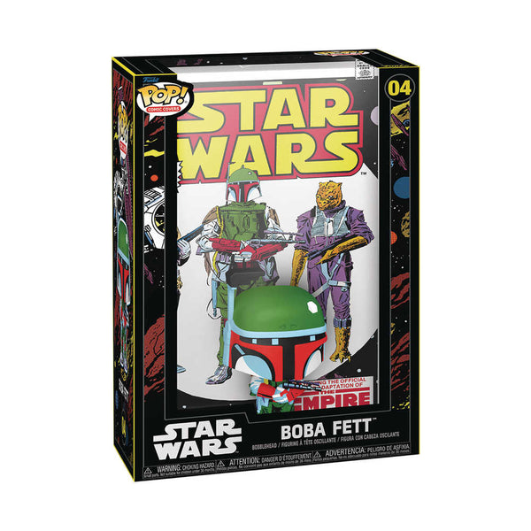 Pop Comic Cover Star Wars Boba Fett Vinyl Figure