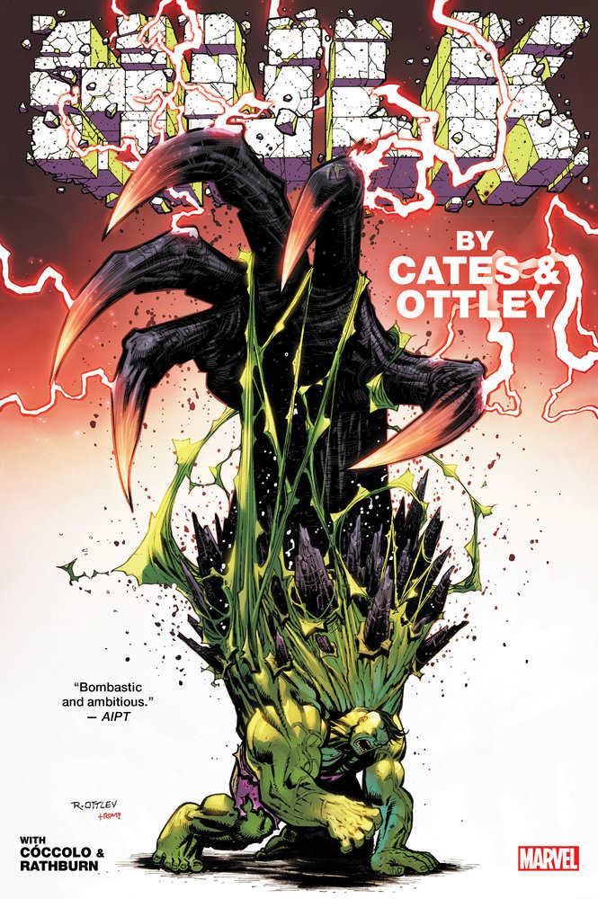 Hulk By Cates & Ottley Omnibus Hardcover Ryan Ottley Titan Cover