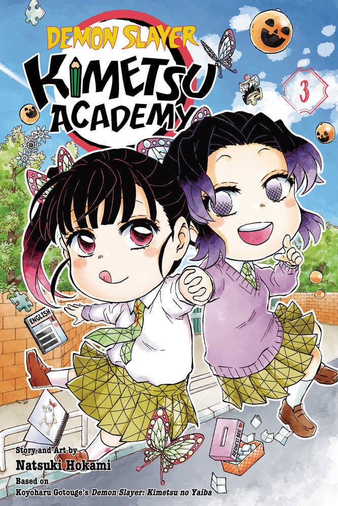 Demon Slayer Kimetsu Academy Manga Volume 03