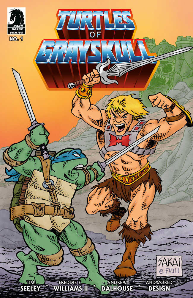 Masters Of The Universe/Teenage Mutant Ninja Turtles: Turtles Of Grayskull #1 (Cover B) (Stan Sakai)