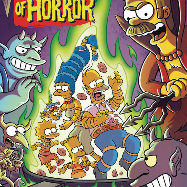 Simpsons Treehouse Of Horror Ominous Omnibus Volume 03 Fiendish