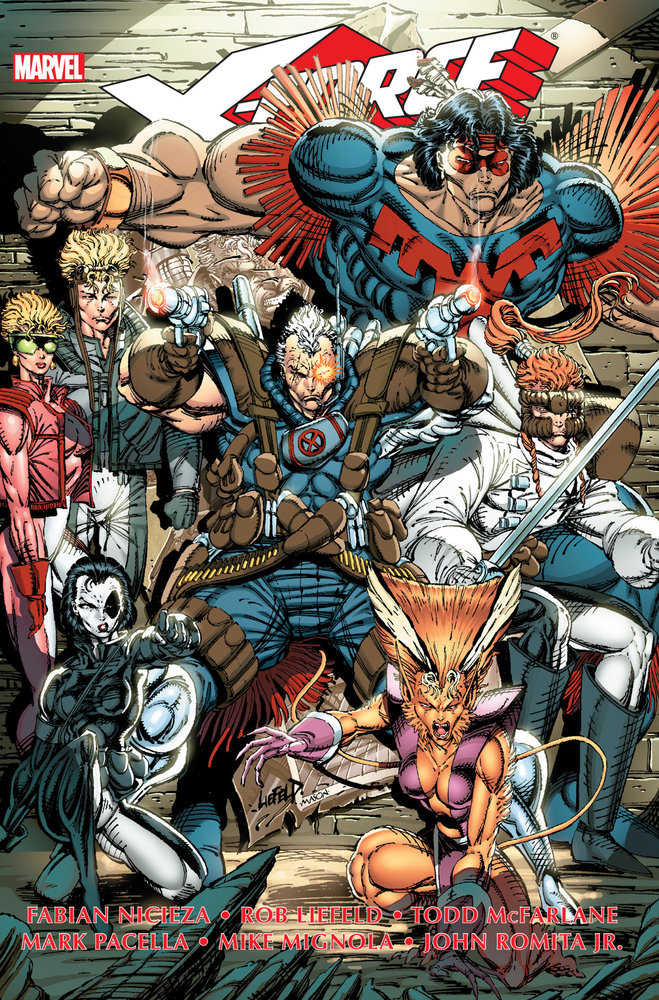 X-Force Omnibus Hardcover Volume 01 Rob Liefeld Cover [New Printing, Direct Market Only] (Mature)