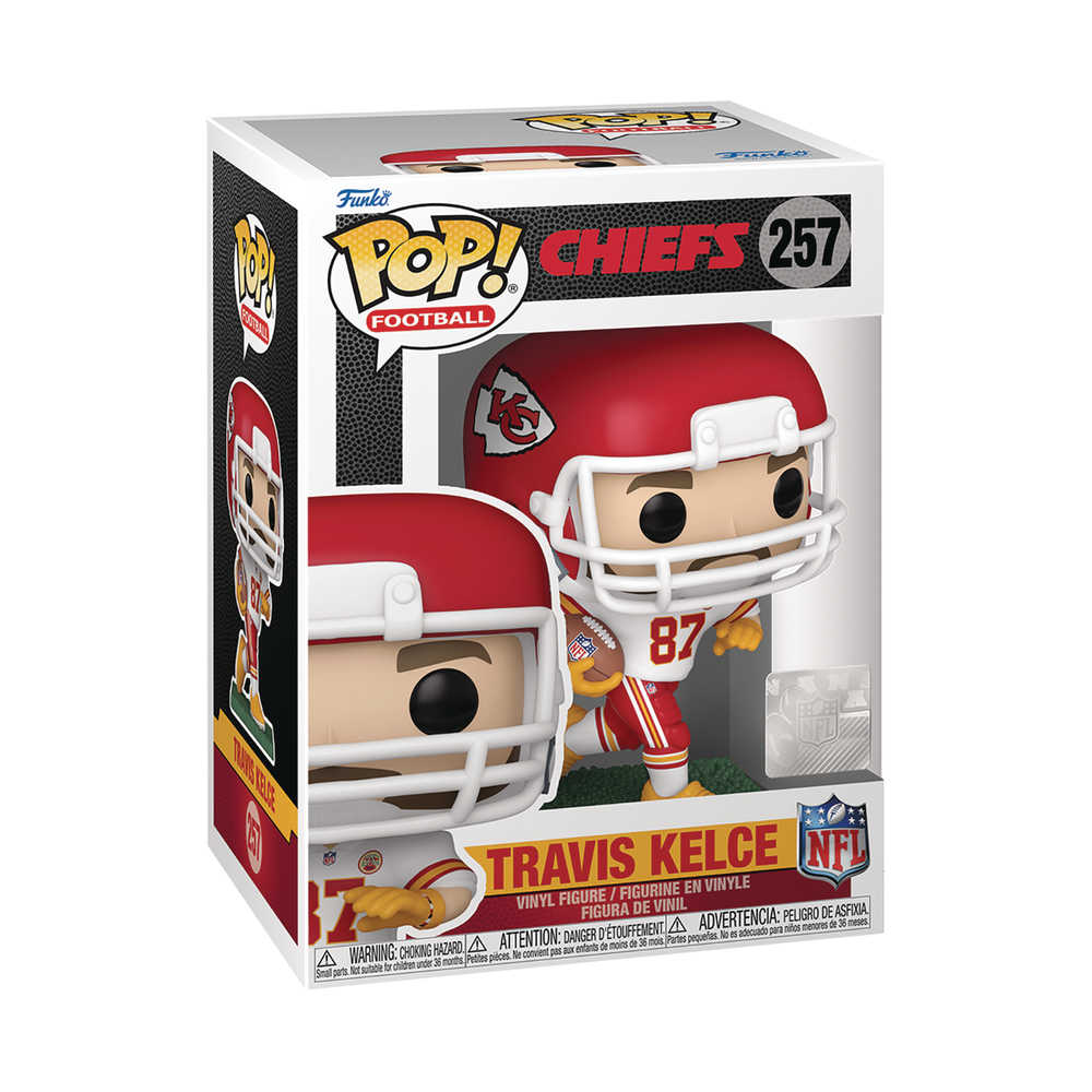 Pop Nfl Chiefs Travis Kelce Away Vinyl Figure