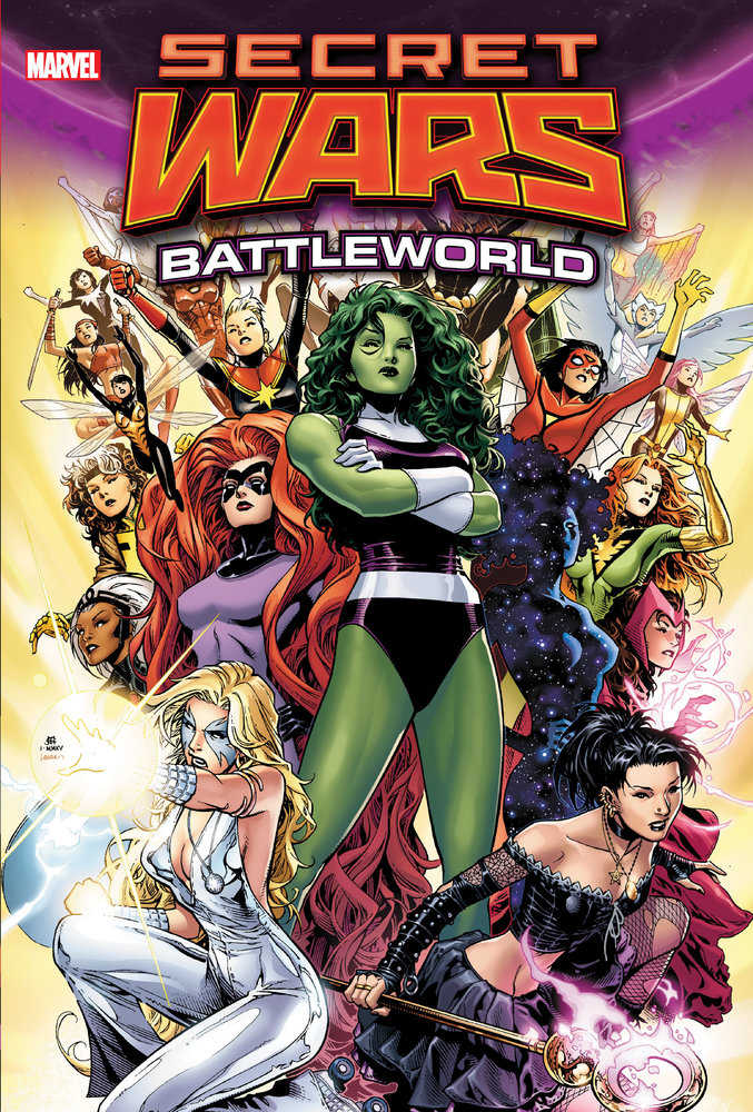 Secret Wars: Battleworld Omnibus Volume. 1 Jim Cheung Cover