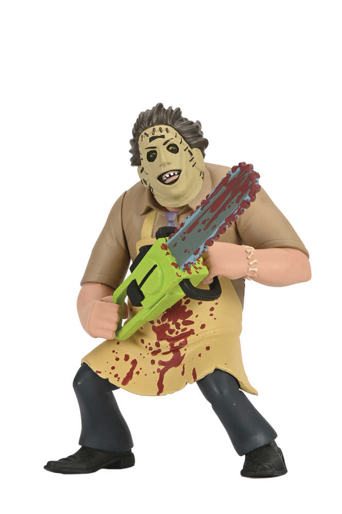 Tcm Toony Terror 50th Ann Bloody Leatherface Action Figure