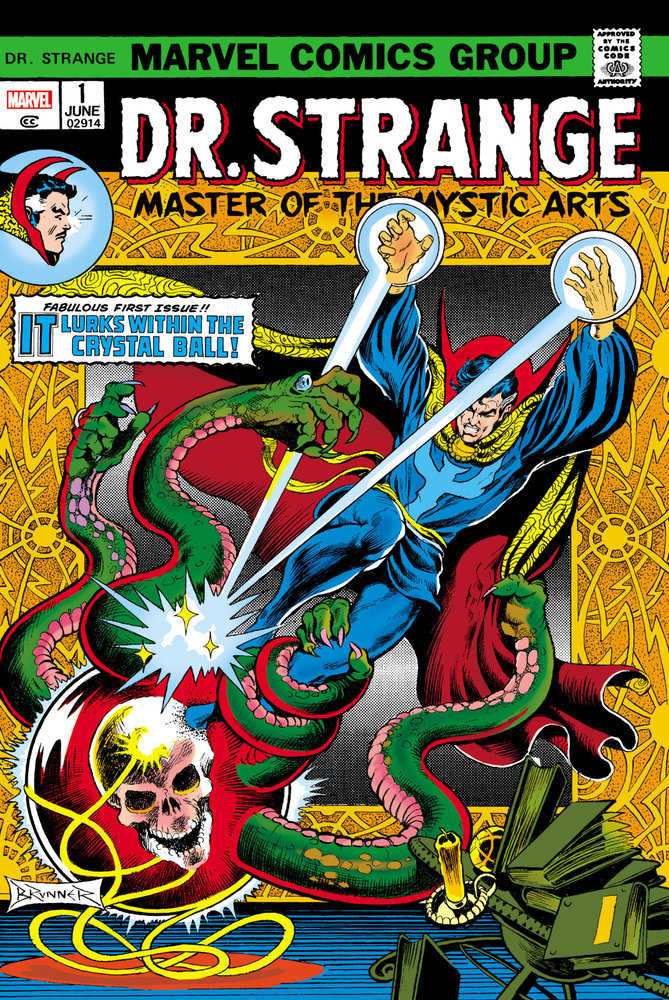 Doctor Strange: Master Of Mystic Arts Omnibus Volume 01 Frank Brunner First Issue Cover [Direct Market Only]