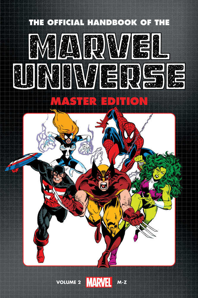 Marvel Universe: Official Handbook Master Edition Omnibus Hardcover Volume 02
