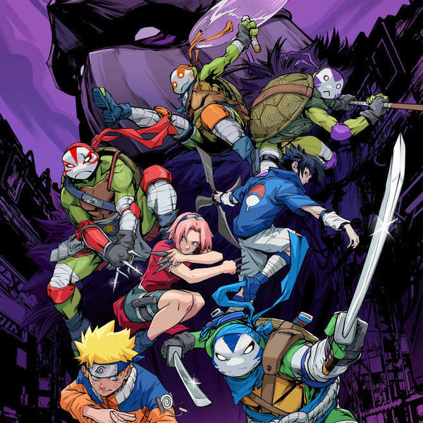 Teenage Mutant Ninja Turtles X Naruto #1 Variant B (Prasetya)