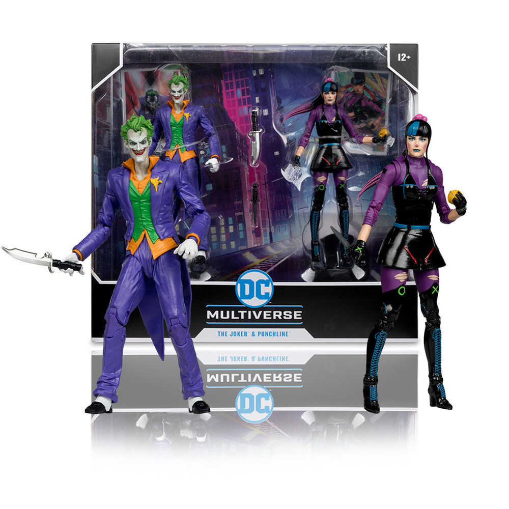 The Joker & Punchline (DC Multiverse) 2-Pack 7" Figures