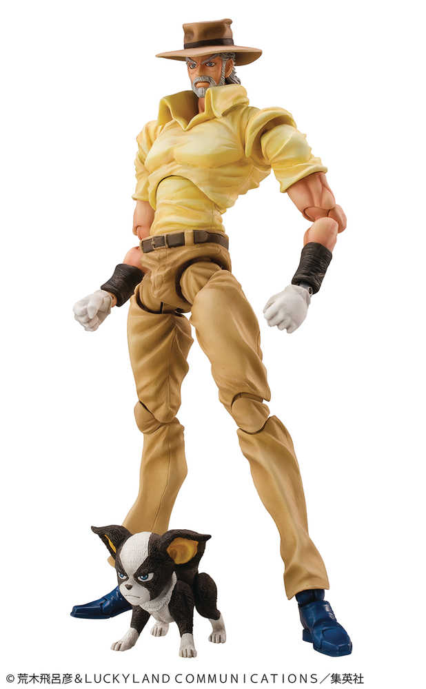Jojos Bizarre Adventure Pt 3 Chozo Kado Joseph Joestar & Iggy Action Figure (