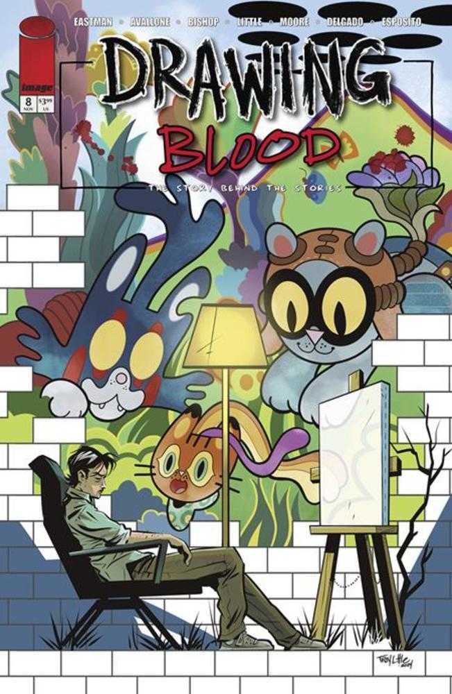 Drawing Blood #8 (Of 12) Cover C Troy Little Variant