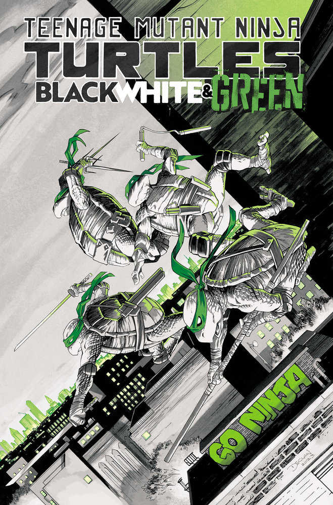 Teenage Mutant Ninja Turtles: Black, White, And Green TPB