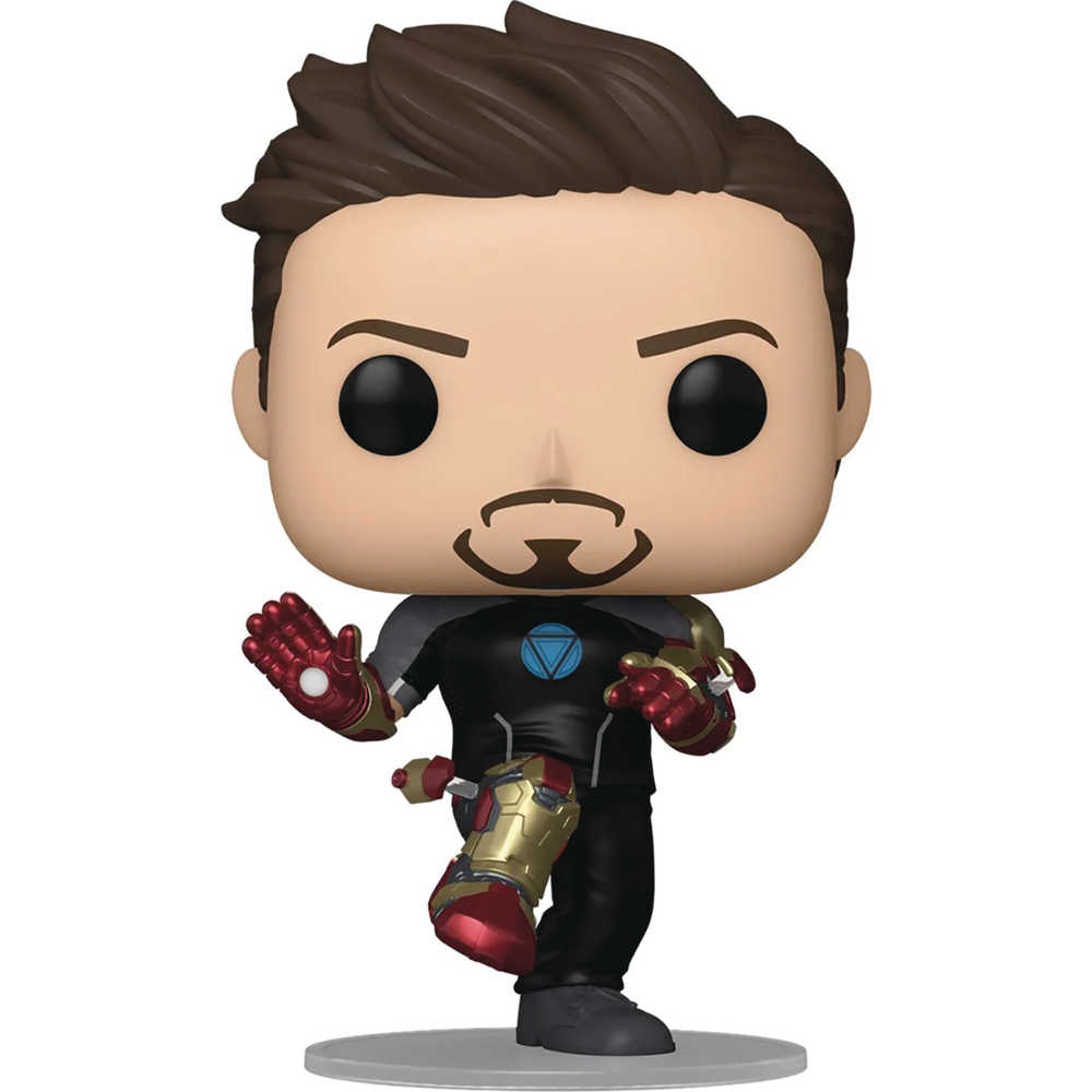 Marvel Iron Man 3 Tony Stark Gitd Suit-Up Vinyl Pop Figure