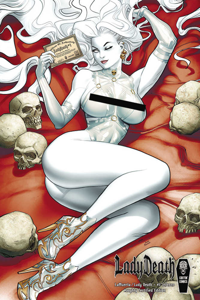 La Muerta Lady Death Inferno #1 Cover D Naughty Certified Edition (