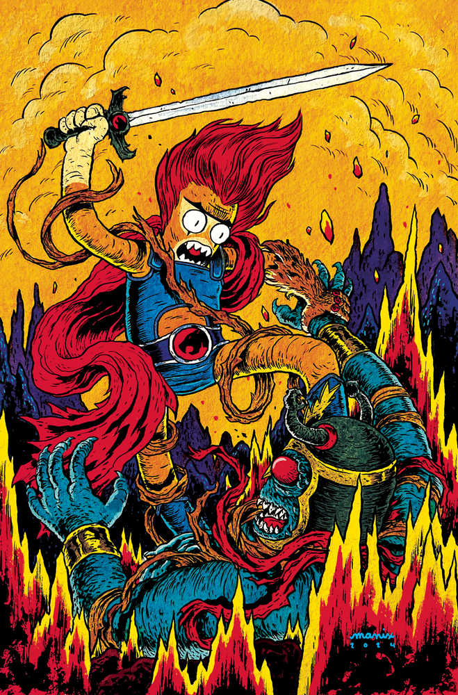 Thundercats #12 Cover Q 20 Copy Variant Edition Manix Virgin