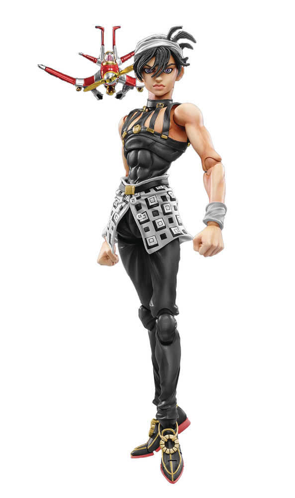 Jojos Bizarre Pt5 Chozokado Narancia Ghirga & As Black Action Figure (N