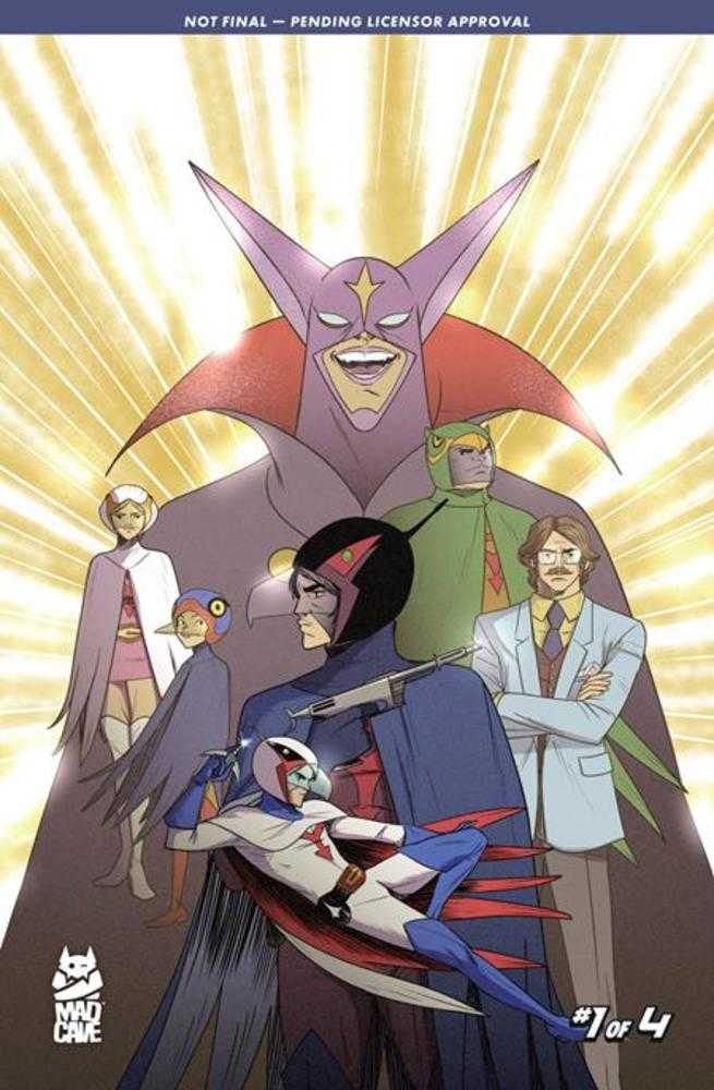 Gatchaman Only One Earth #1 (Of 4) Cover B Nuno Plati Variant