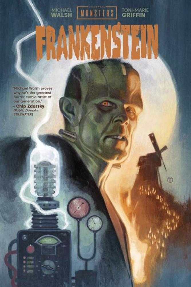 Universal Monsters: Frankenstein Hardcover Direct Market Exclusive Julian Totino Tedesco Cover