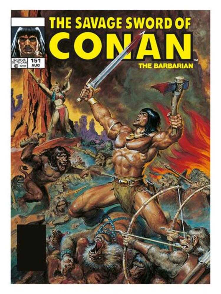 Savage Sword Of Conan The Original Comics Omnibus Hardcover Volume 11 Regular Edition Earl Norem (Mature)
