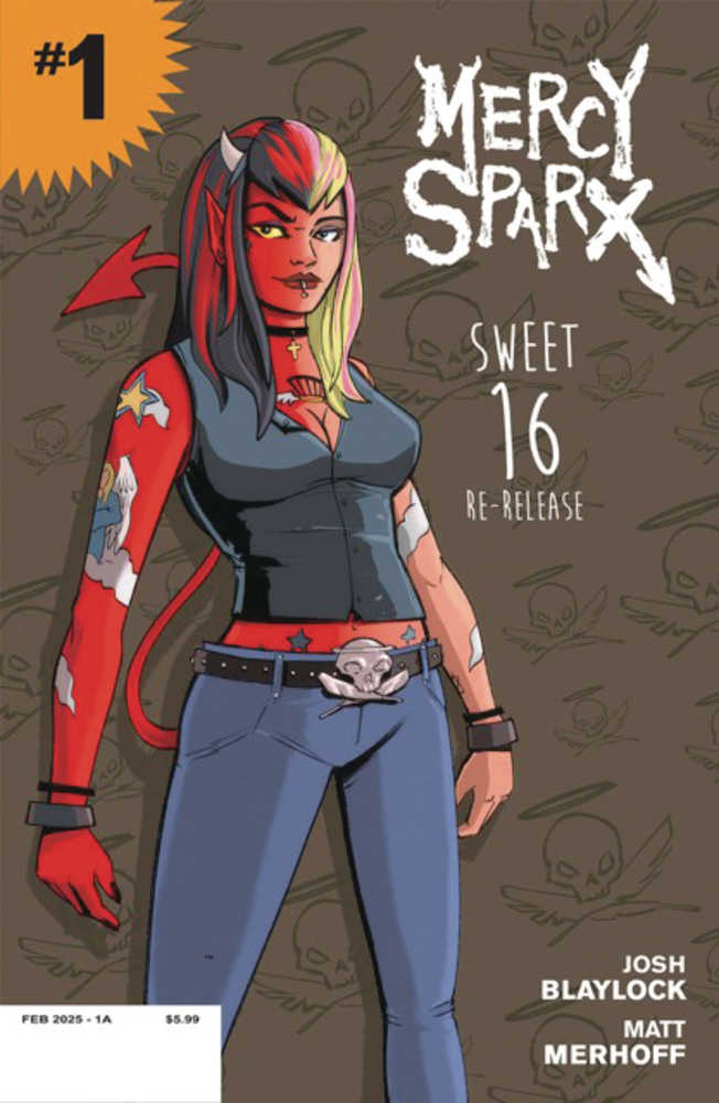 Mercy Sparx Sweet 16 Commemorative Release Cover A (Mature)