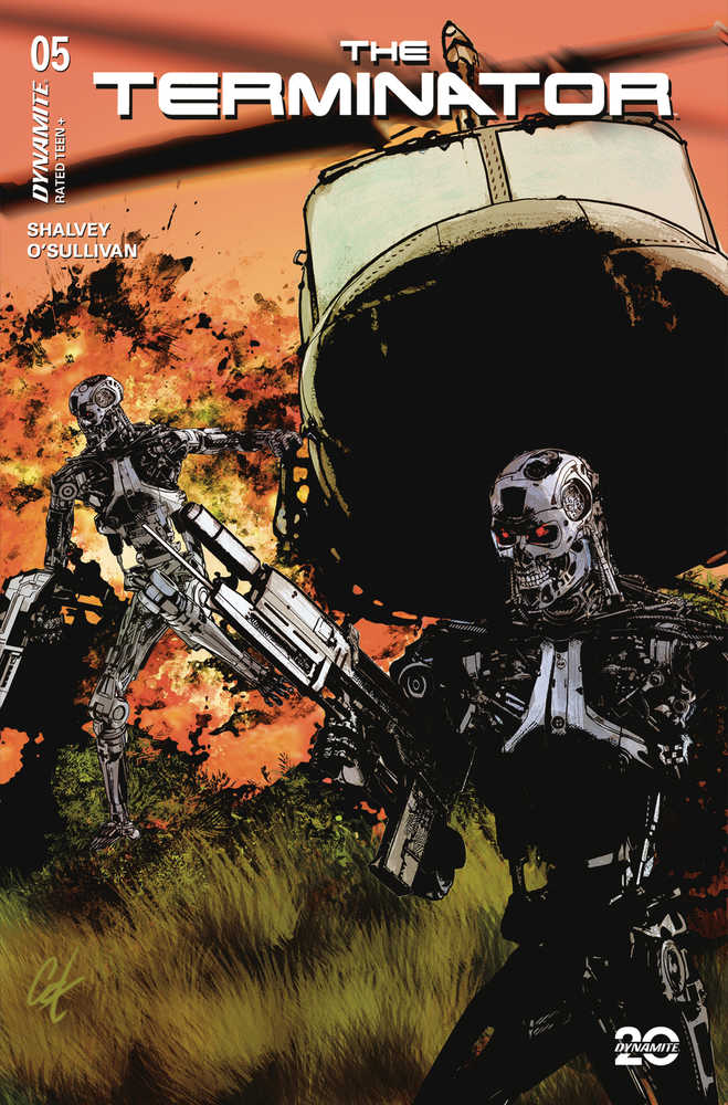 Terminator #5 Cover H Inc 1:10 Variant Edition Staggs Foil