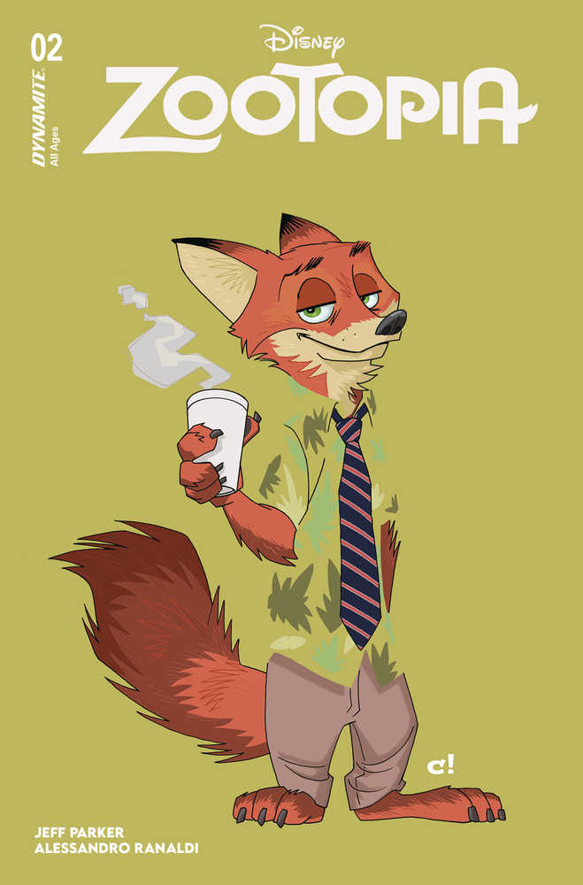 Zootopia #2 Cover J 10 Copy Variant Edition Rousseau Color Bleed Foil