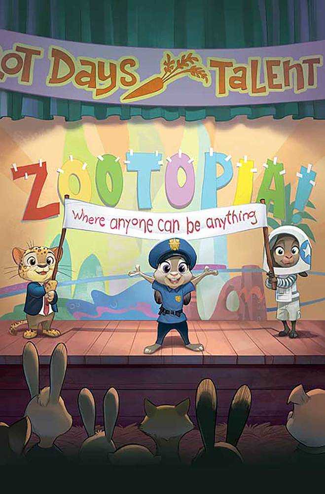 Zootopia #1 Cover W 7 Copy Foc Variant Edition Storybook Virgin Foil