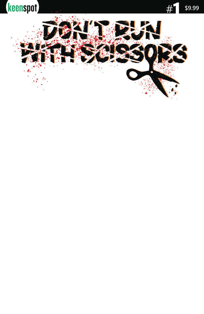 Dont Run With Scissors #1 Cover G Blank Sketch (Mature)