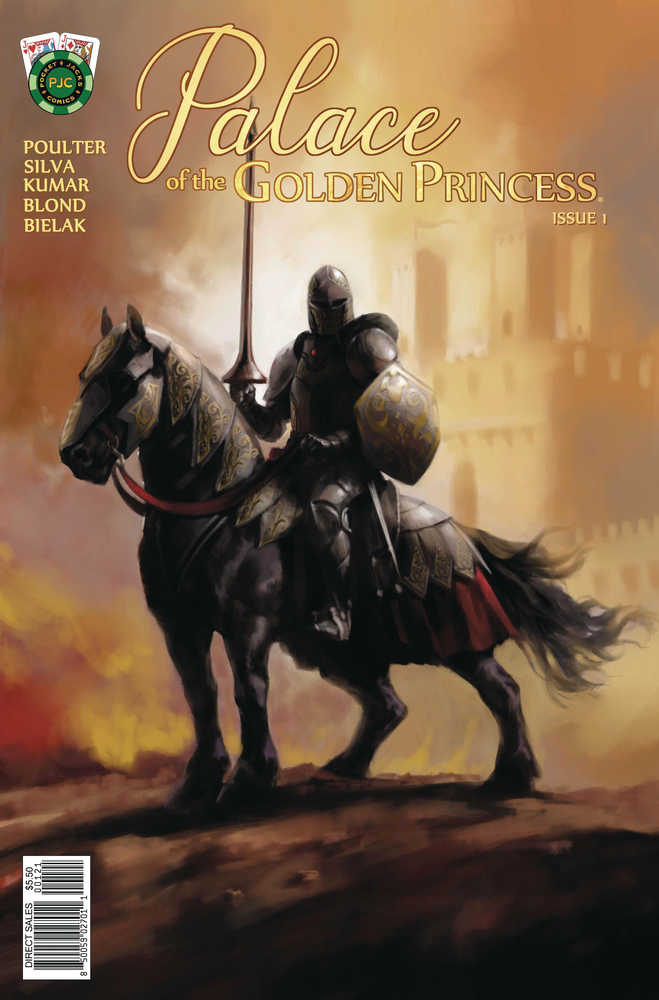 Palace Of Golden Princess #1 Cover B Armored Knight