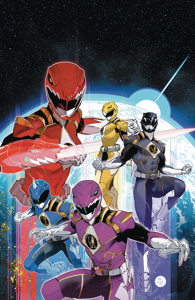 Power Rangers Prime #5 Cover K Unlockable Mora