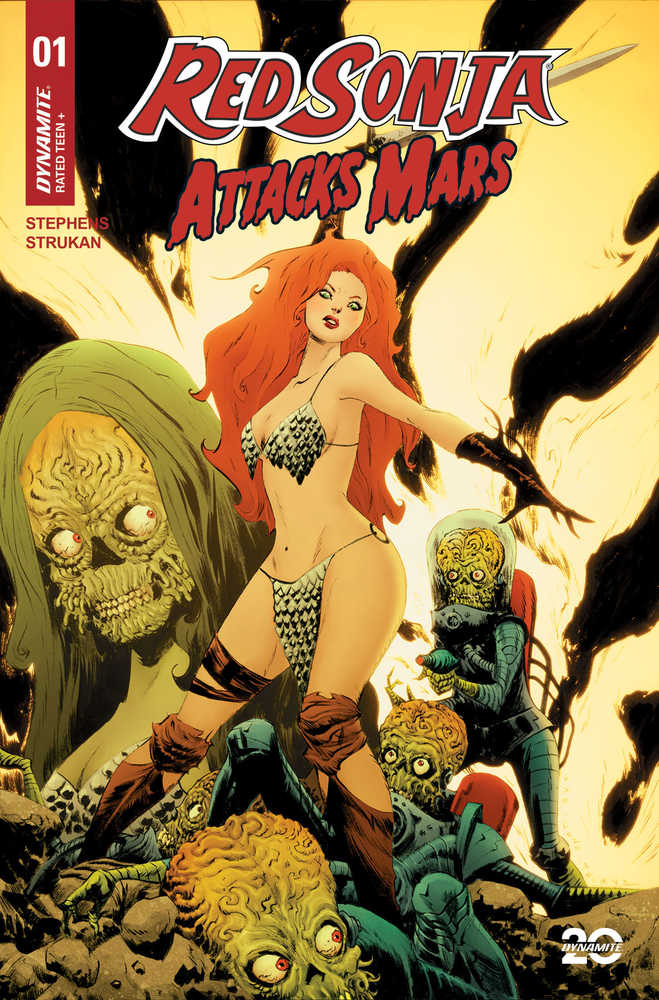 Red Sonja Attacks Mars #1 Cover B Lee & Chung