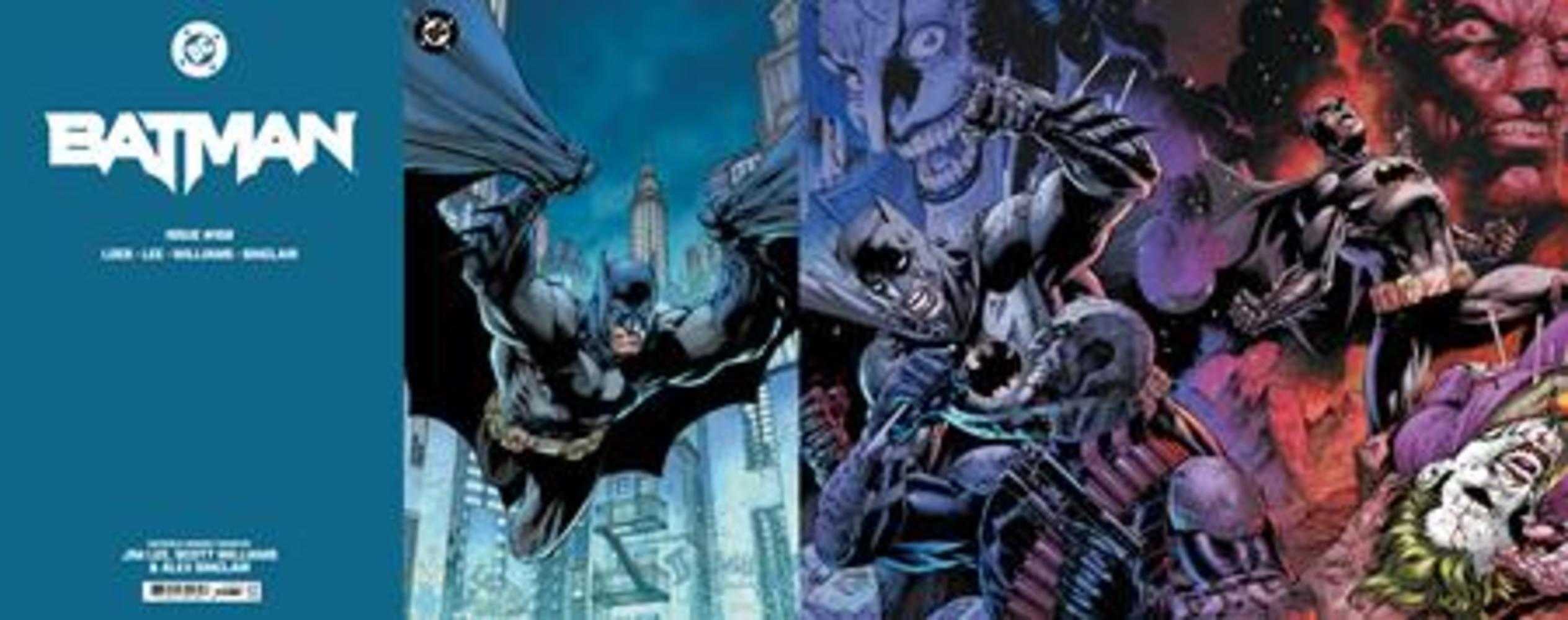 Batman #158 Cover J Jim Lee & Scott Williams Connecting Gatefold Card Stock Variant