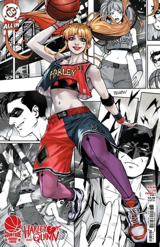 Harley Quinn #49 Cover D Derrick Chew Courtside Card Stock Variant