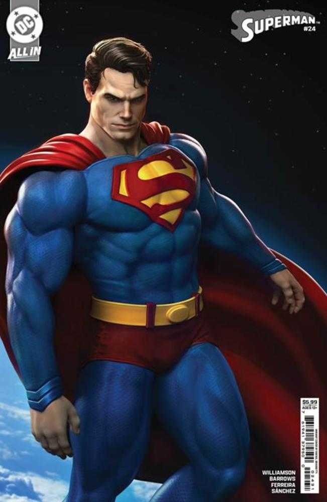 Superman #24 Cover D Raphael Grassetti Card Stock Variant