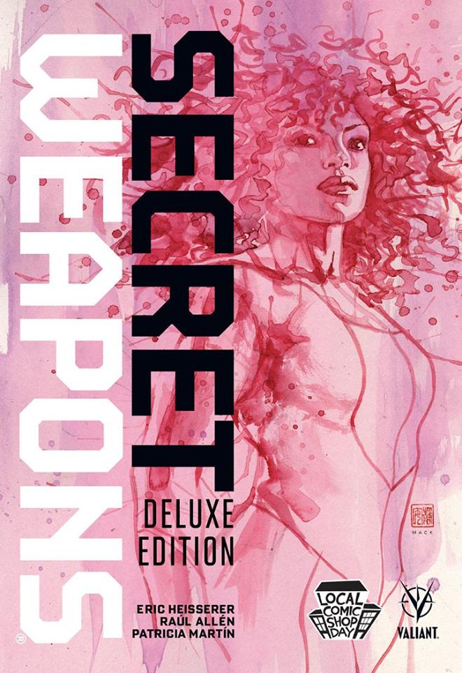 Secret Weapons Hardcover Deluxe Edition Local Comic Shop Day Variant Cover