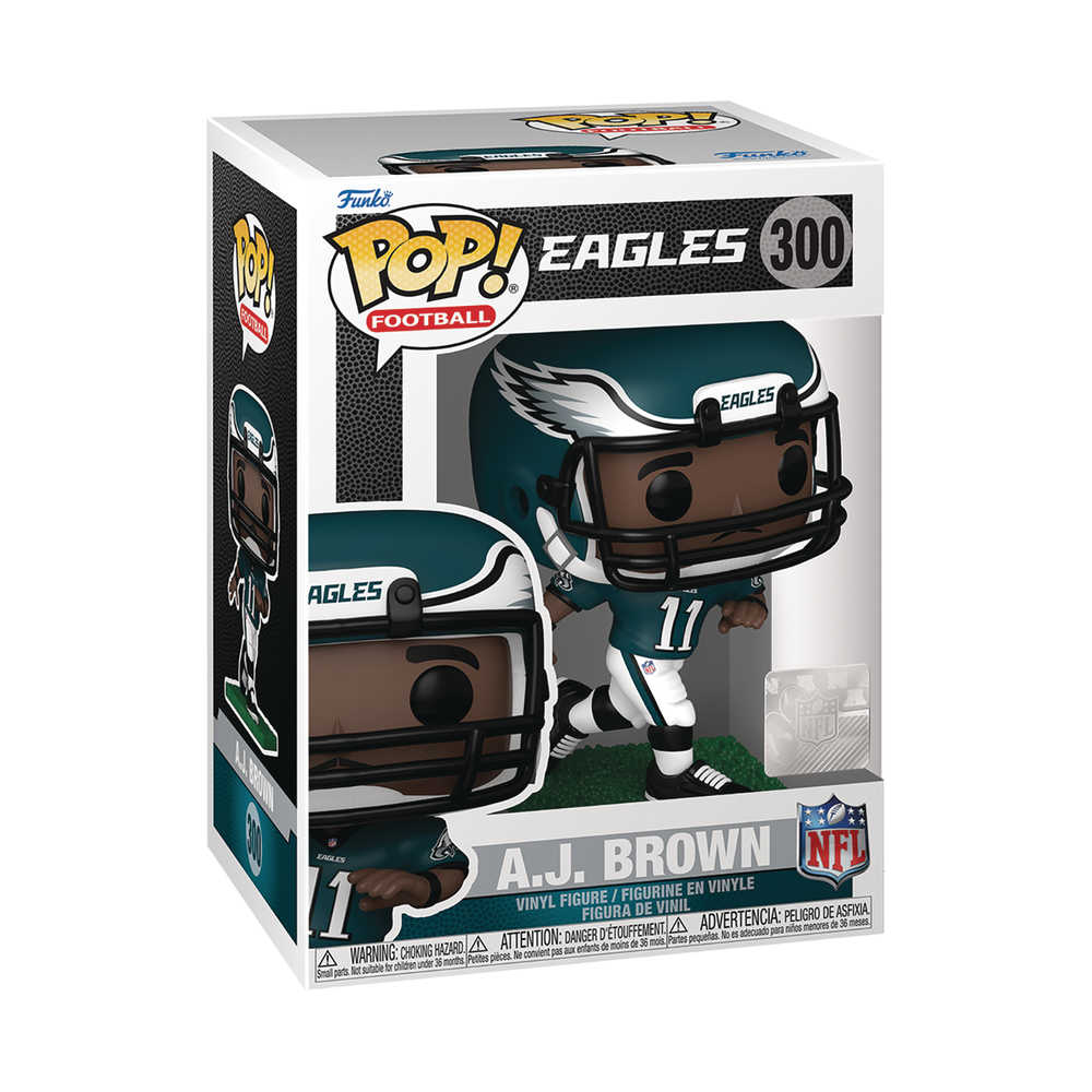 Pop Nfl Eagles Aj Brown Color Figure