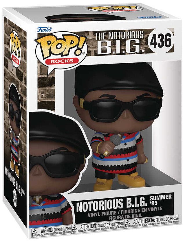 Pop! Rocks: Notorious B.I.G (Summer ‘95) Vinyl Figure