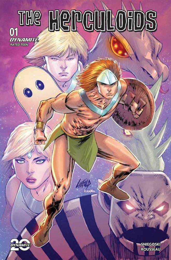 Herculoids #1 Cover Zc Foc Liefeld Foil Trade Dress