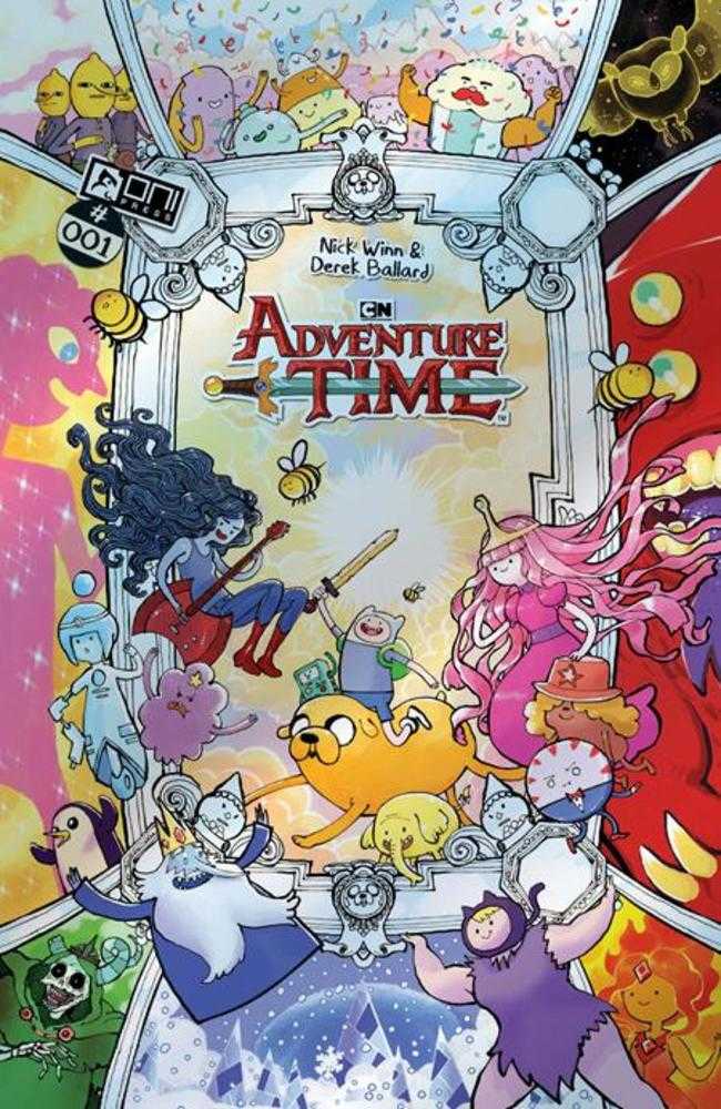 Adventure Time (2025) #1 Cover H Trung Le Nguyen Silver Foil Variant