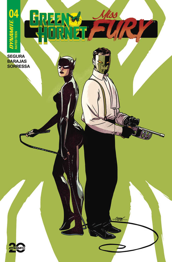 Green Hornet Miss Fury #4 Cover C Case