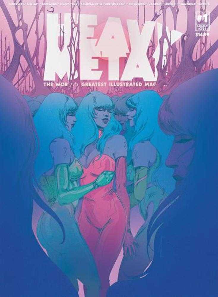 Heavy Metal Magazine #1 Cover E Janevsky (Mature)