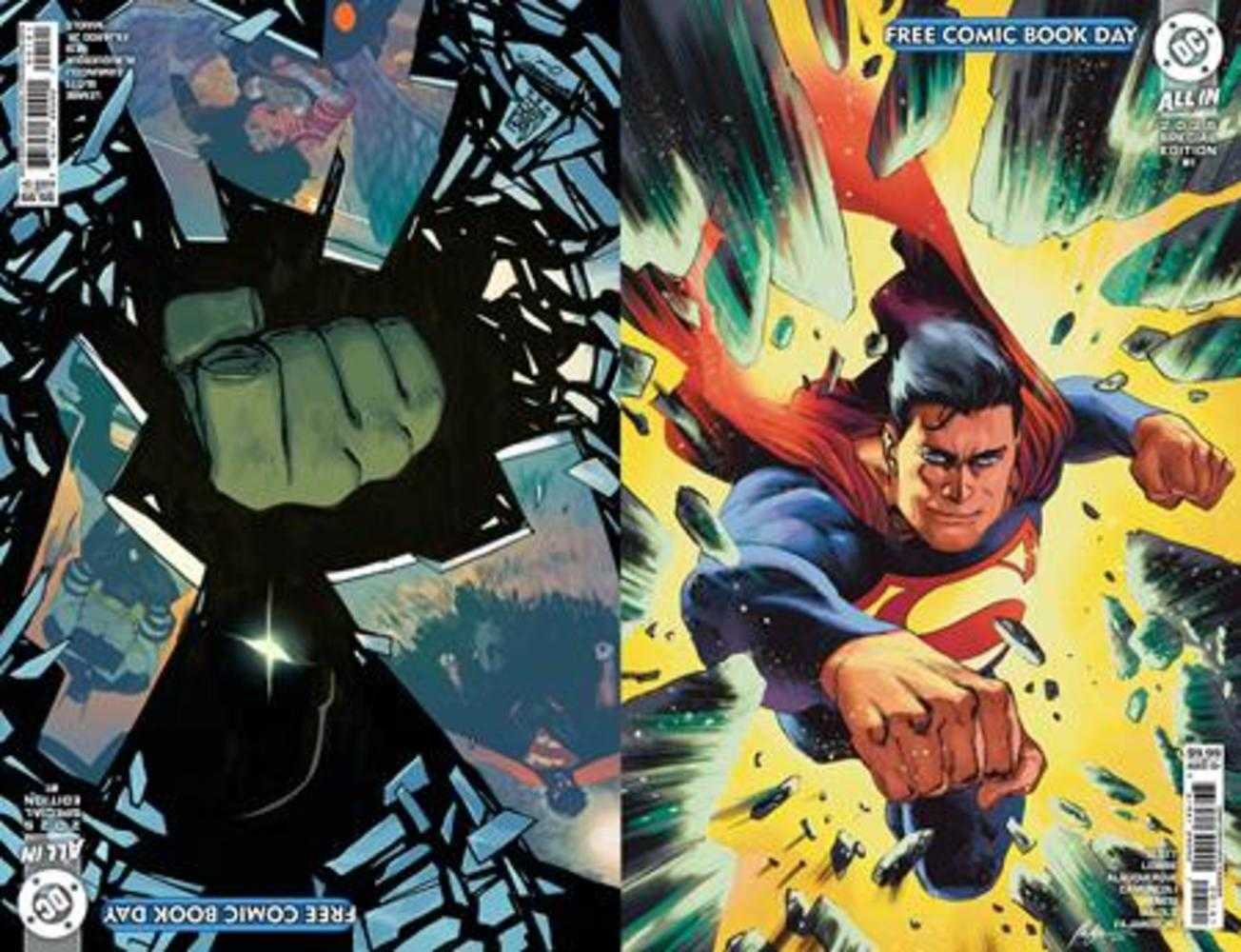 DC All In Absolute Universe 2025 Free Comic Book Day Special Edition Foil Variant