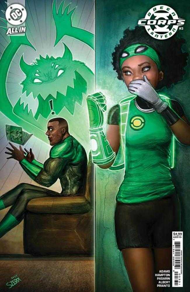 Green Lantern Corps #3 Cover D Nathan Szerdy Card Stock Variant