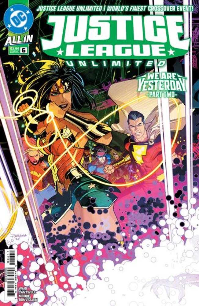 Justice League Unlimited #6 Cover A Dan Mora Connecting (We Are Yesterday)