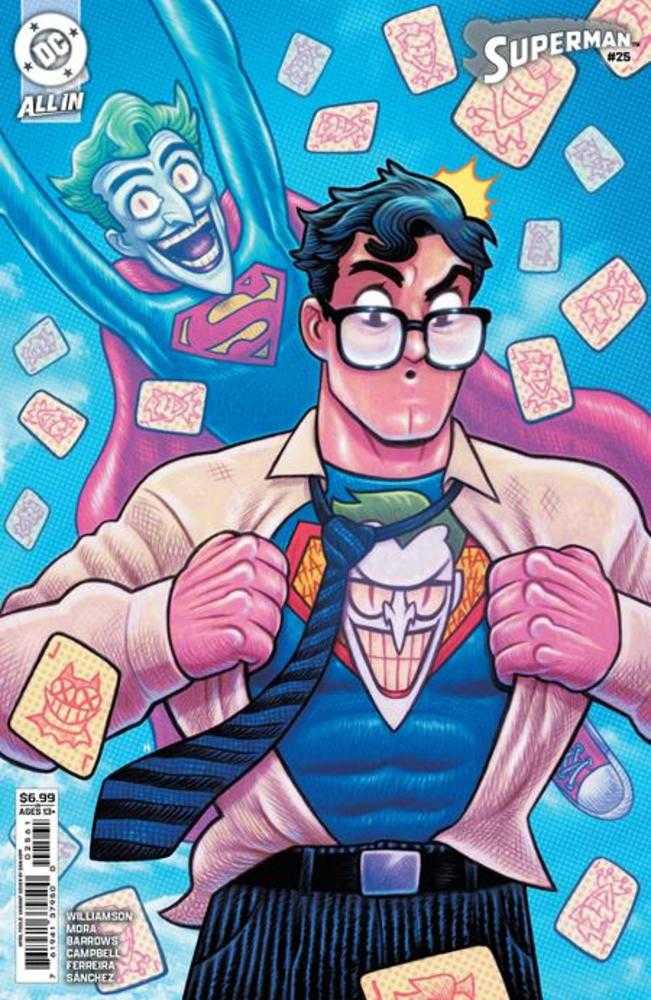 Superman #25 Cover F Dan Hipp April Fools Card Stock Variant