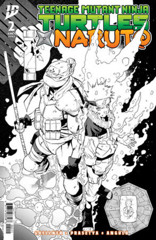Teenage Mutant Ninja Turtles X Naruto #2 2nd Print