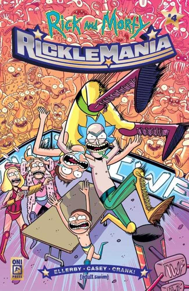 Rick And Morty Ricklemania #4 (Of 4) Cover A Inc Marc Ellerby Variant