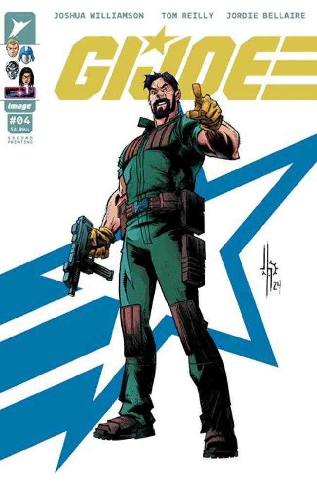 G.I. Joe #4 2nd Print Cover A Jason Howard G.I. Joe Cover