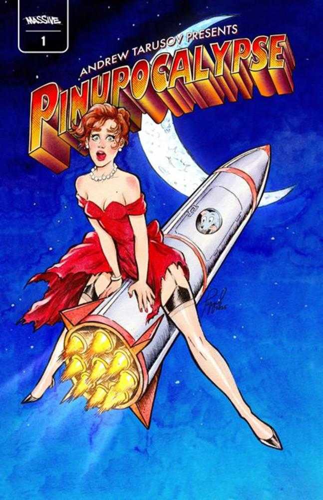 Pinupocalypse #1 2nd Print Cover B Andrew Tarusov Lunar Launch Exclusive Variant