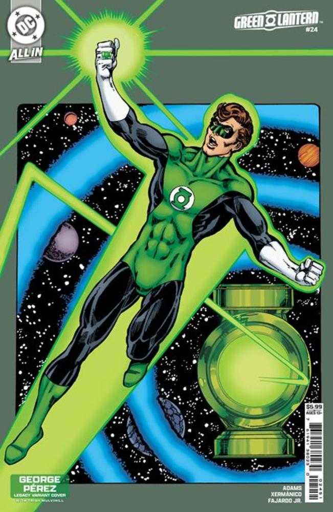 Green Lantern #24 Cover D George Perez Legacy Card Stock Variant
